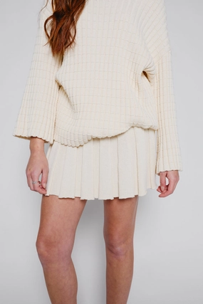 Morgan Knit Skirt Cozy Layer