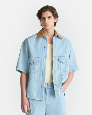 Ergonomic Contour Shape Jorge - Denim Shirt - Eco Bleach/Hazel
