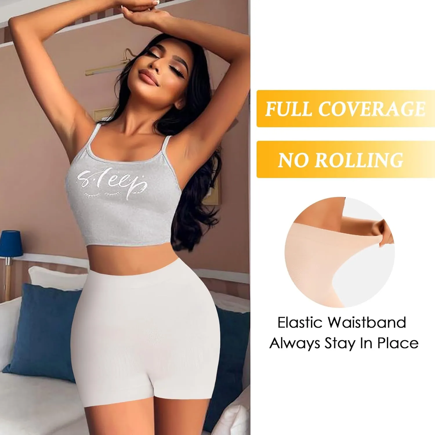 Seamless Shaping Boyshorts for Women High Waist Tummy Control Panties Shapewear Shorts Body Shaper Underwear