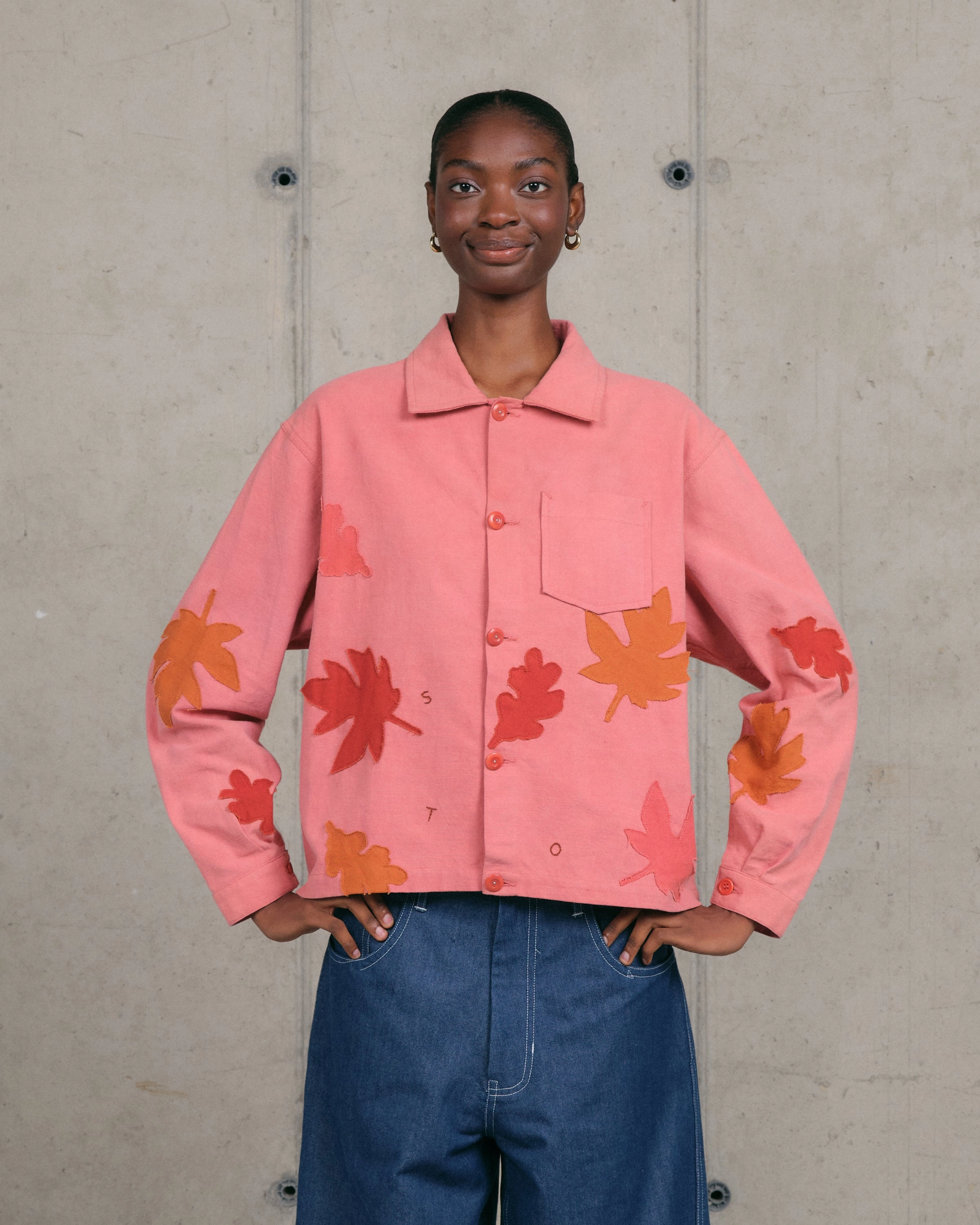 Second Jacket - Pink Autumn Evening Stroll Athlete Fit