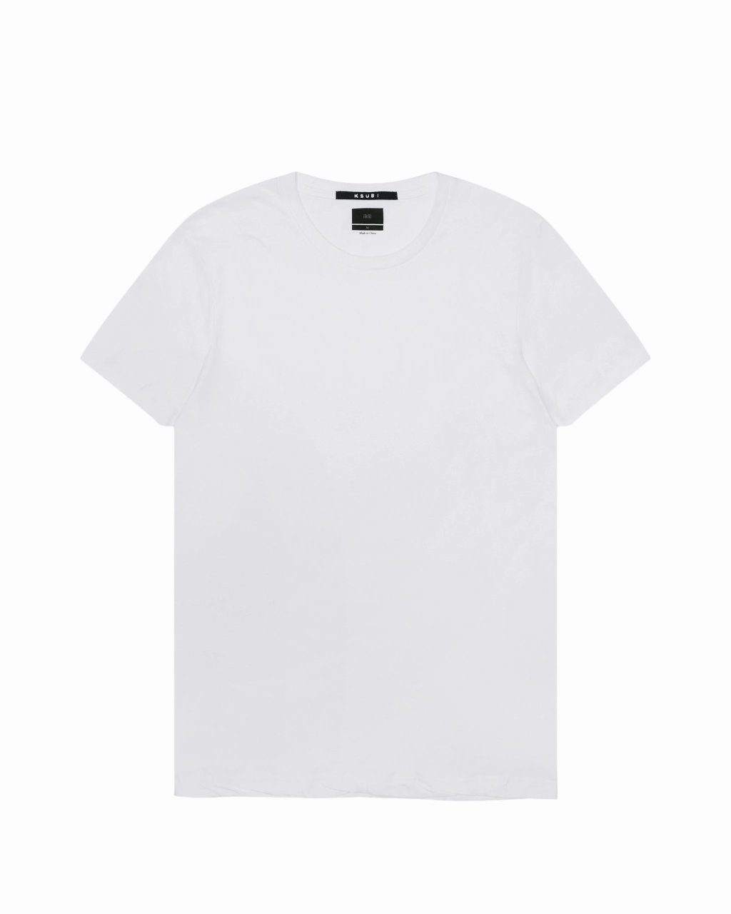 SEEING LINES SS TEE WHITE Zip Up Soft and breathable