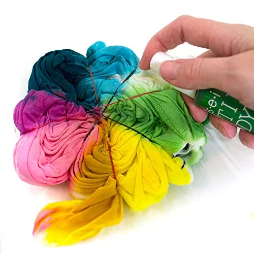 S.E.I. Natural Fade Tie Dye Kit, Fabric Spray Dye, 8 Colors