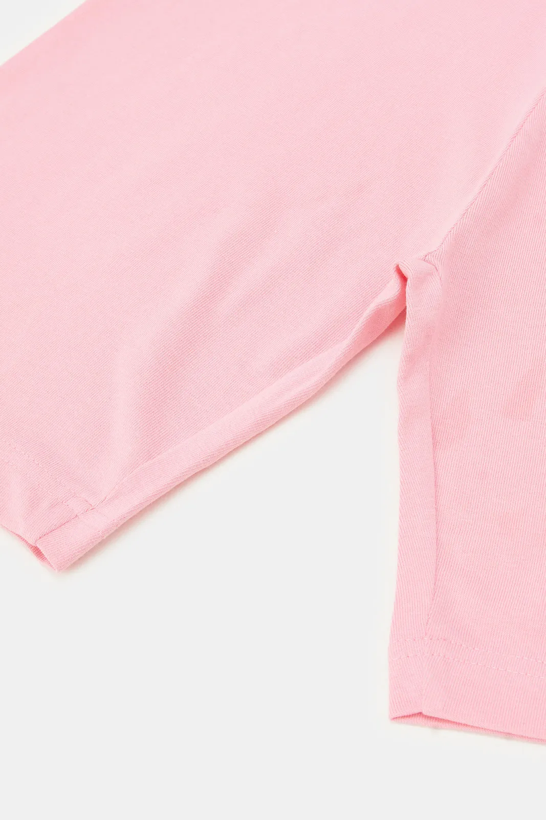 Senior Girls Pink And Grey Cycling Shorts (Pack of 2)