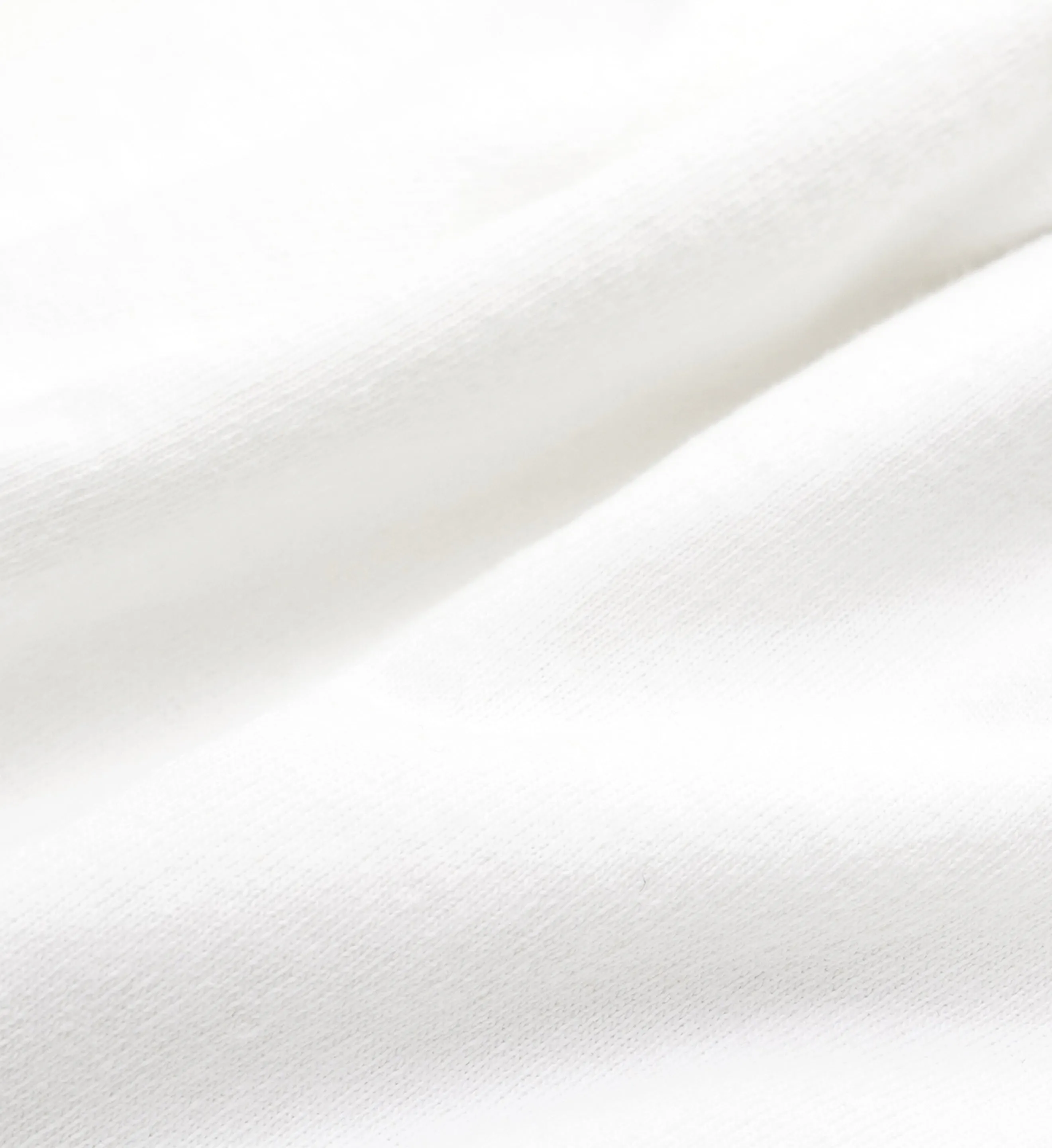 Serif Logo Ringer Tee - White/Verde
