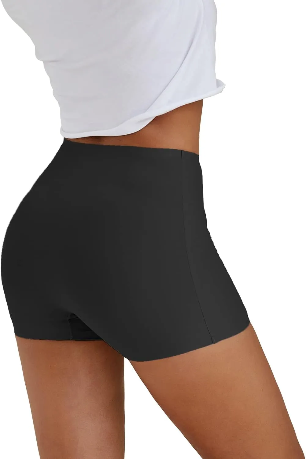 SHARICCA BoyShorts Panties for Women Seamless Soft Boy Shorts Underwear Short Boxer Briefs Anti Chafing Multiple Pack