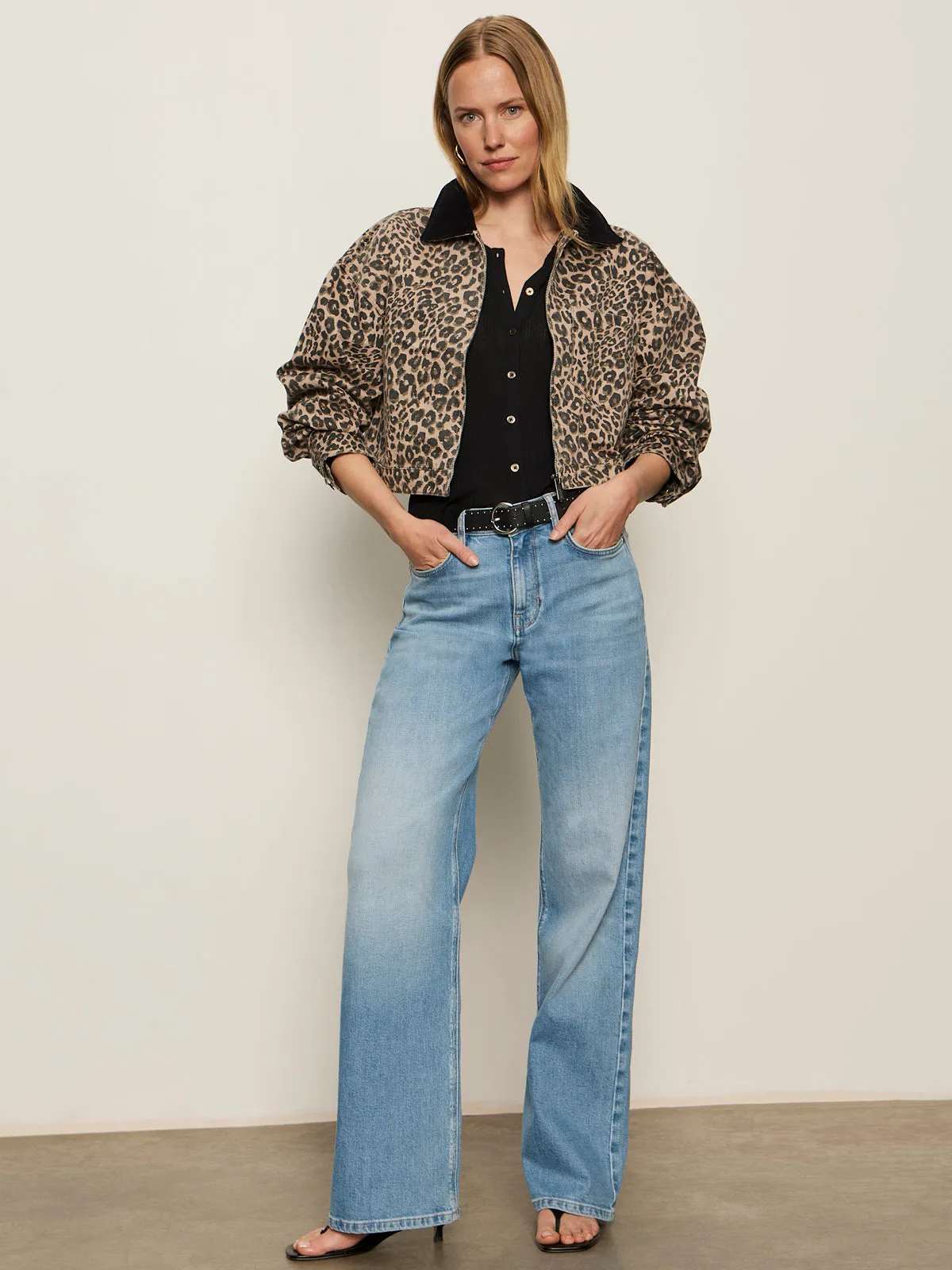campfire Cropped Barn Jacket French Kitty