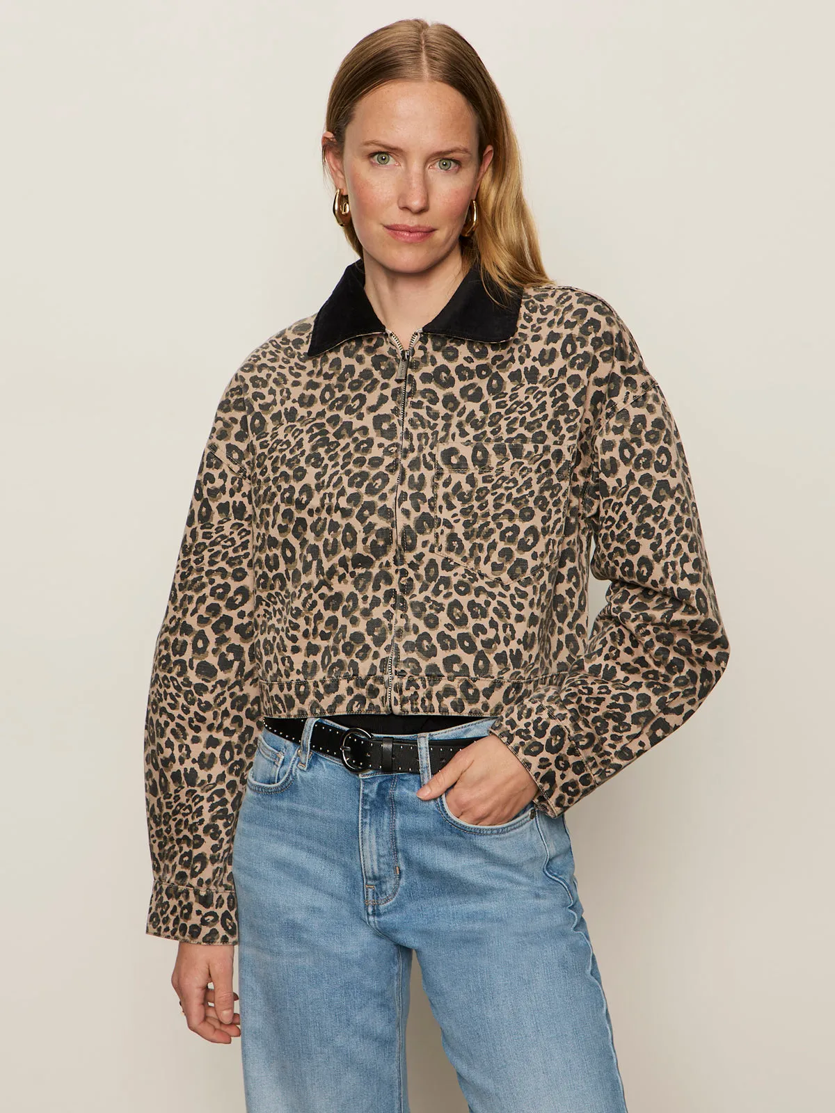 Cropped Barn Jacket French Kitty Likelihood Packable Feature