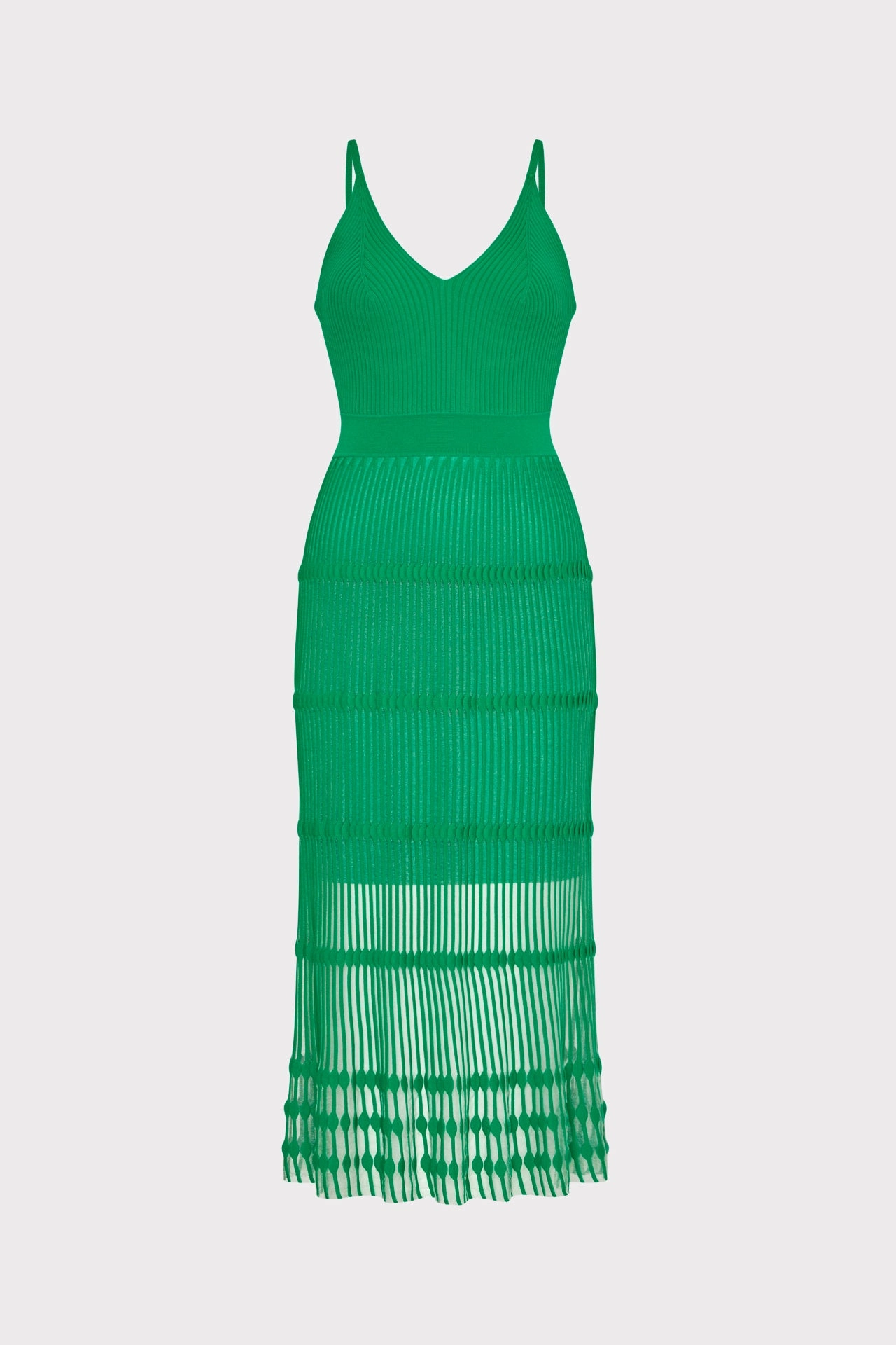 Sheer Knit Cami Dress AntiPilling Technology HandLinked Seams