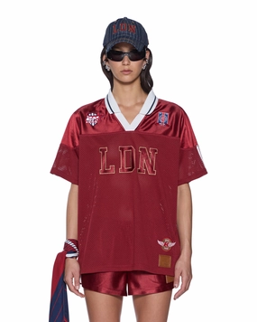 LDN BOYFRIEND SS JERSEY GARNET AntiFade Treatment