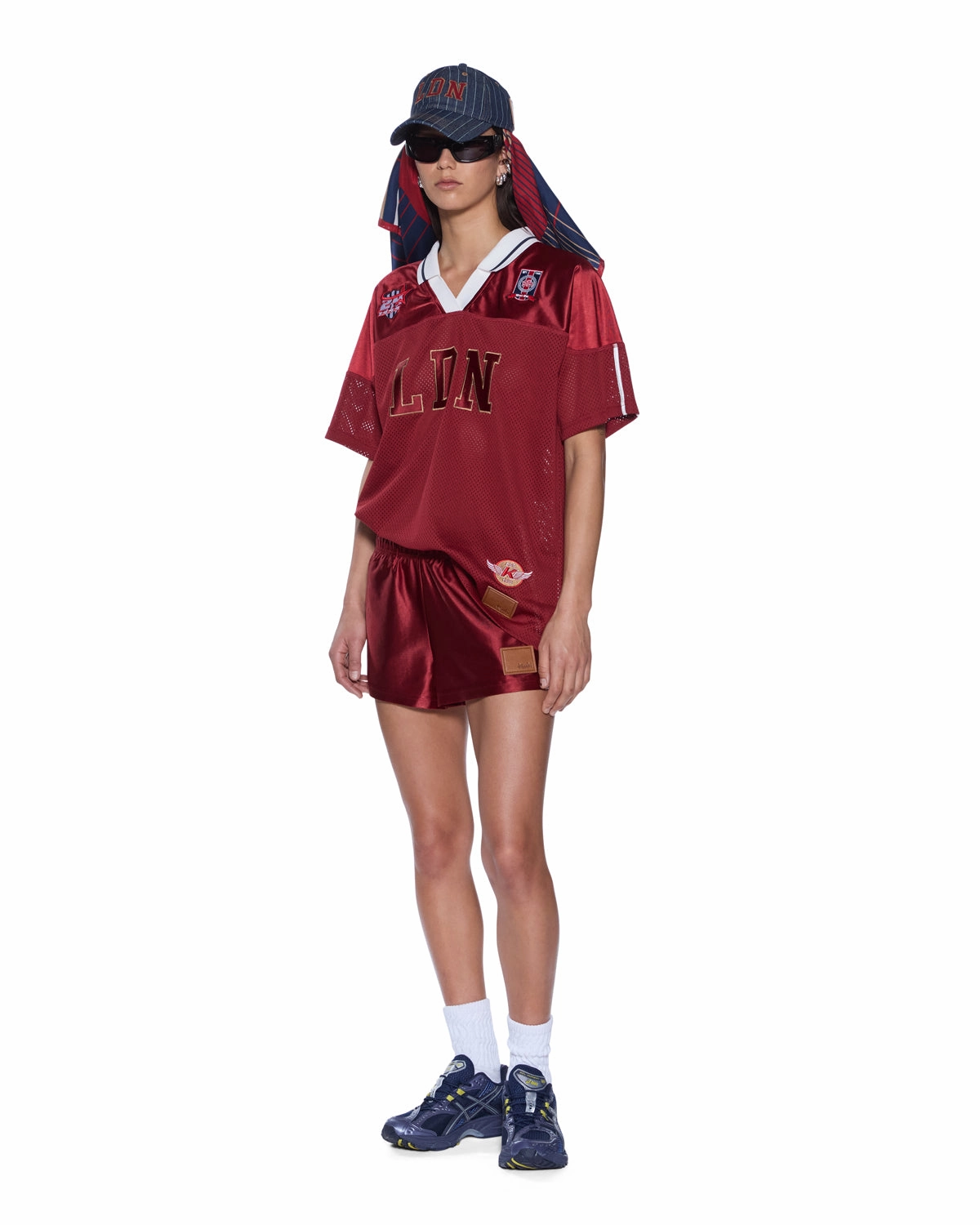 VentilatedBackPanel LDN BOYFRIEND SS JERSEY GARNET