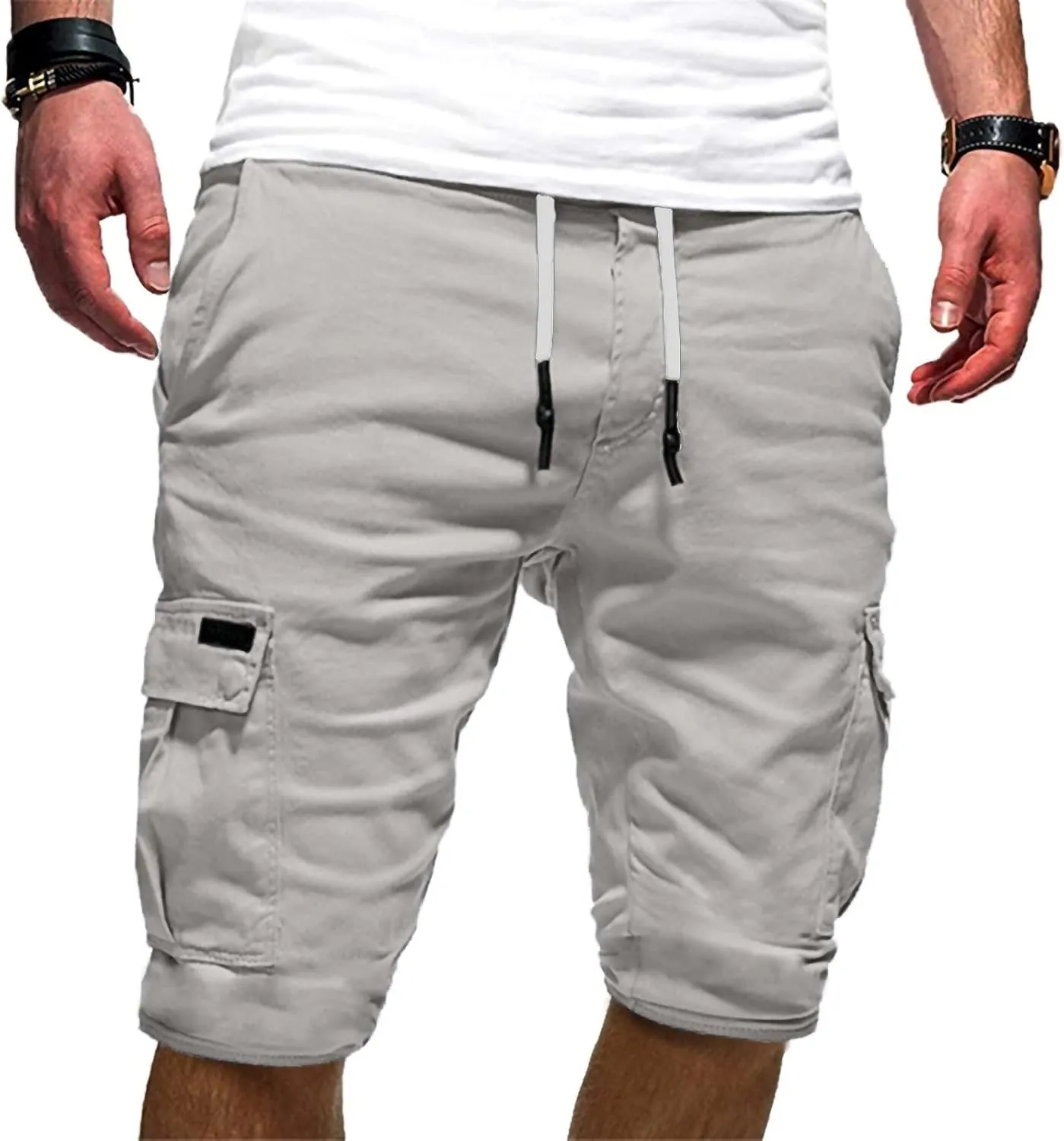 Shorts for Man Summer Fall Loose Fit Sport Athletic Beach Hawaiian Pants Shorts Sweat Pants Man 2025