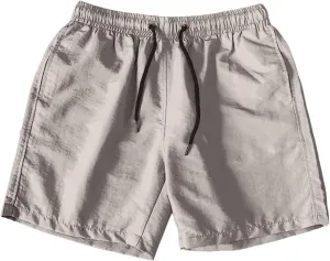 Shorts for Men Casual Lightweight Outdoor Shorts Summer Beach Vacation Shorts Elastic Waist Drawstring Shorts