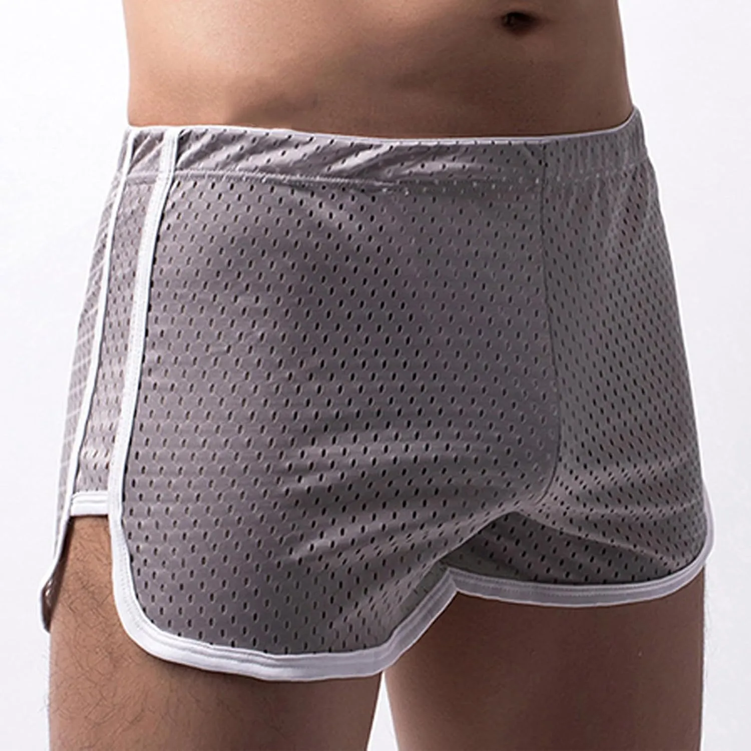 Shorts for Men, Mens Linen Drawstring Shorts,Summer Linen Beach Shorts with Pockets,Vocation Linen Shorts