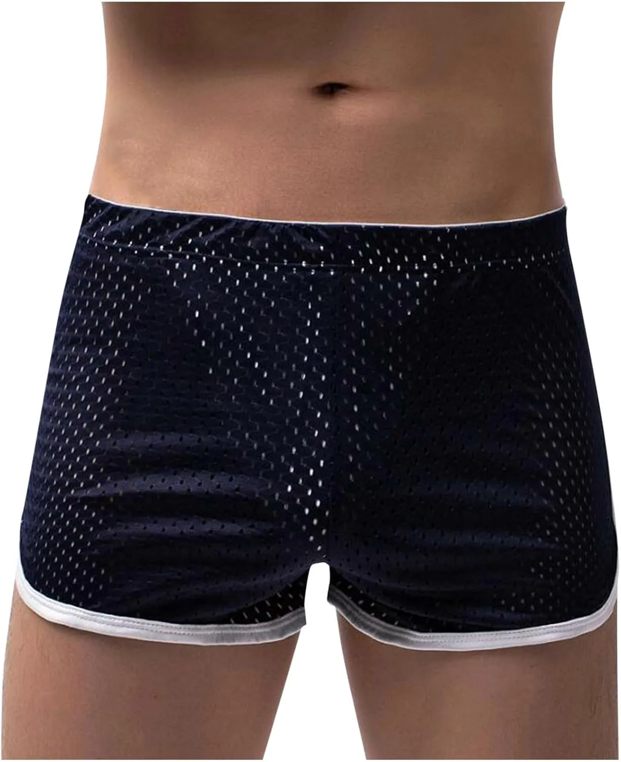 Shorts for Men, Mens Linen Drawstring Shorts,Summer Linen Beach Shorts with Pockets,Vocation Linen Shorts