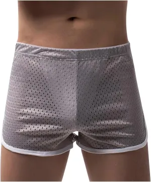 Shorts for Men, Mens Linen Drawstring Shorts,Summer Linen Beach Shorts with Pockets,Vocation Linen Shorts