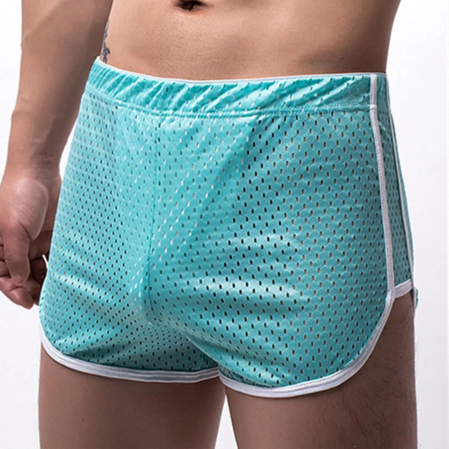 Shorts for Men, Mens Linen Drawstring Shorts,Summer Linen Beach Shorts with Pockets,Vocation Linen Shorts