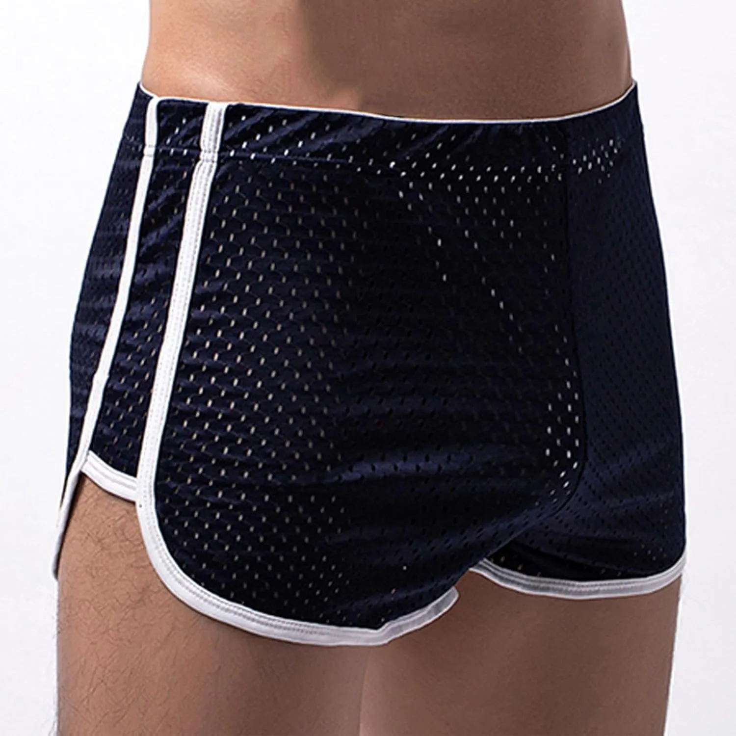 Shorts for Men, Mens Linen Drawstring Shorts,Summer Linen Beach Shorts with Pockets,Vocation Linen Shorts