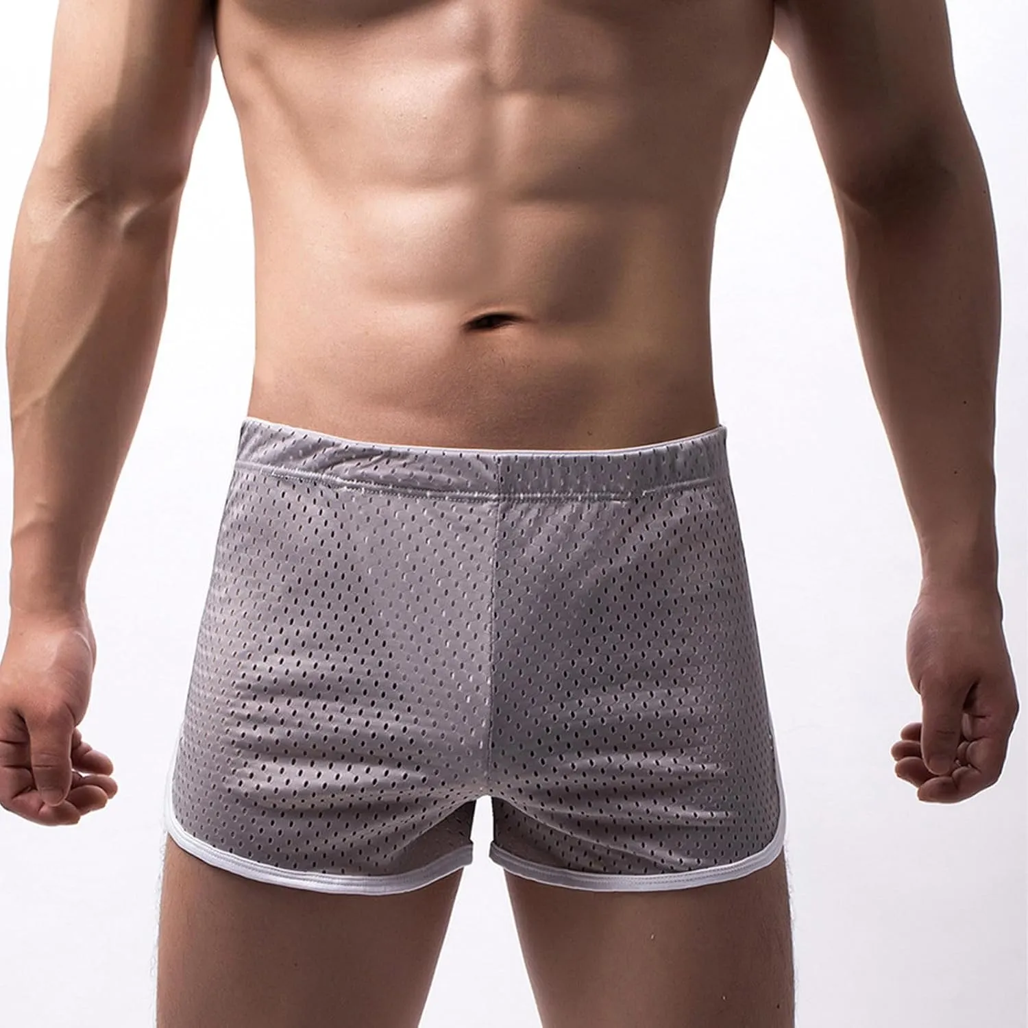 Shorts for Men, Mens Linen Drawstring Shorts,Summer Linen Beach Shorts with Pockets,Vocation Linen Shorts