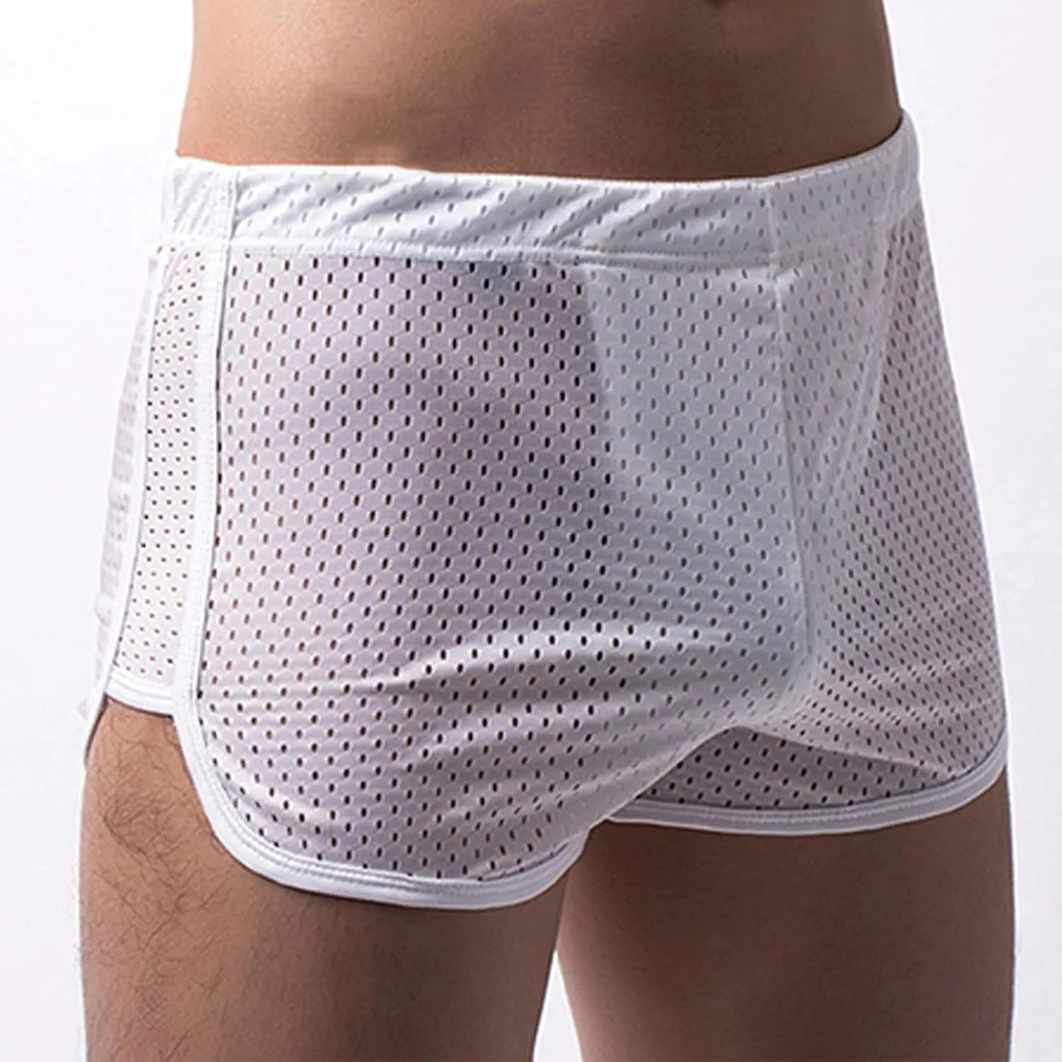 Shorts for Men, Mens Linen Drawstring Shorts,Summer Linen Beach Shorts with Pockets,Vocation Linen Shorts