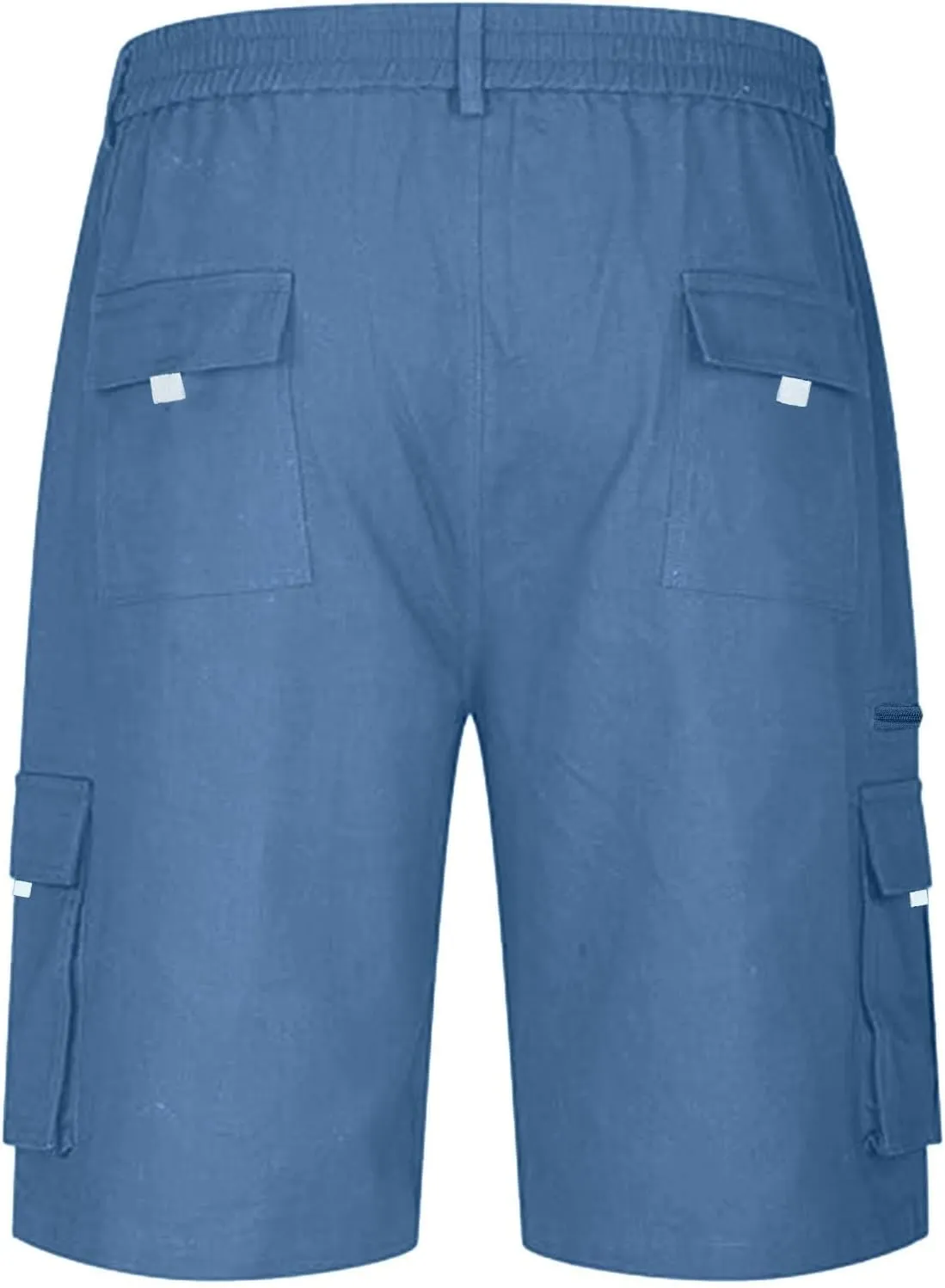 Shorts for Men Summer Beach Vacation Shorts Elastic Waist Drawstring Shorts Relaxed Lightweight Hiking Shorts