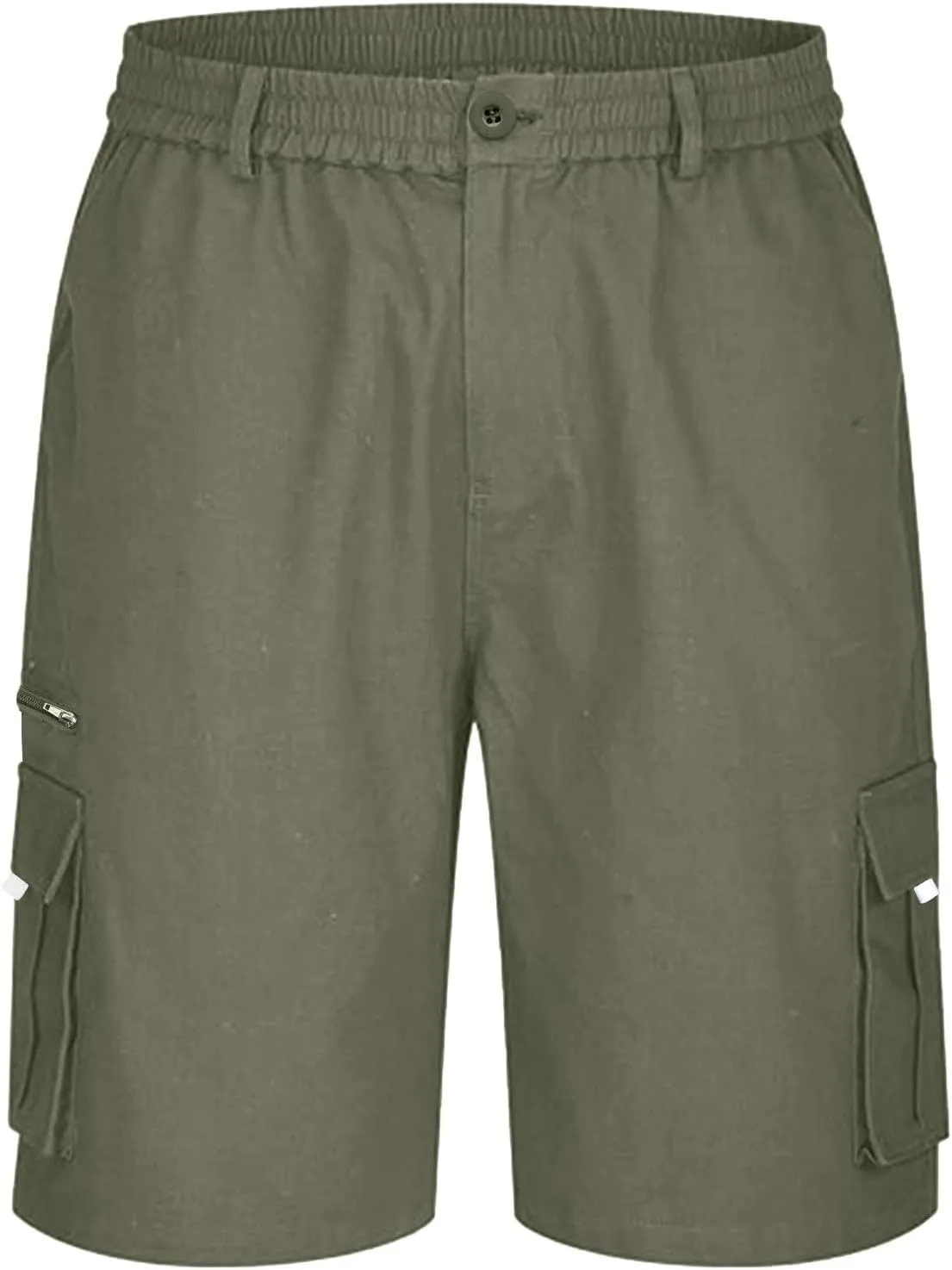 Shorts for Men Summer Beach Vacation Shorts Elastic Waist Drawstring Shorts Relaxed Lightweight Hiking Shorts