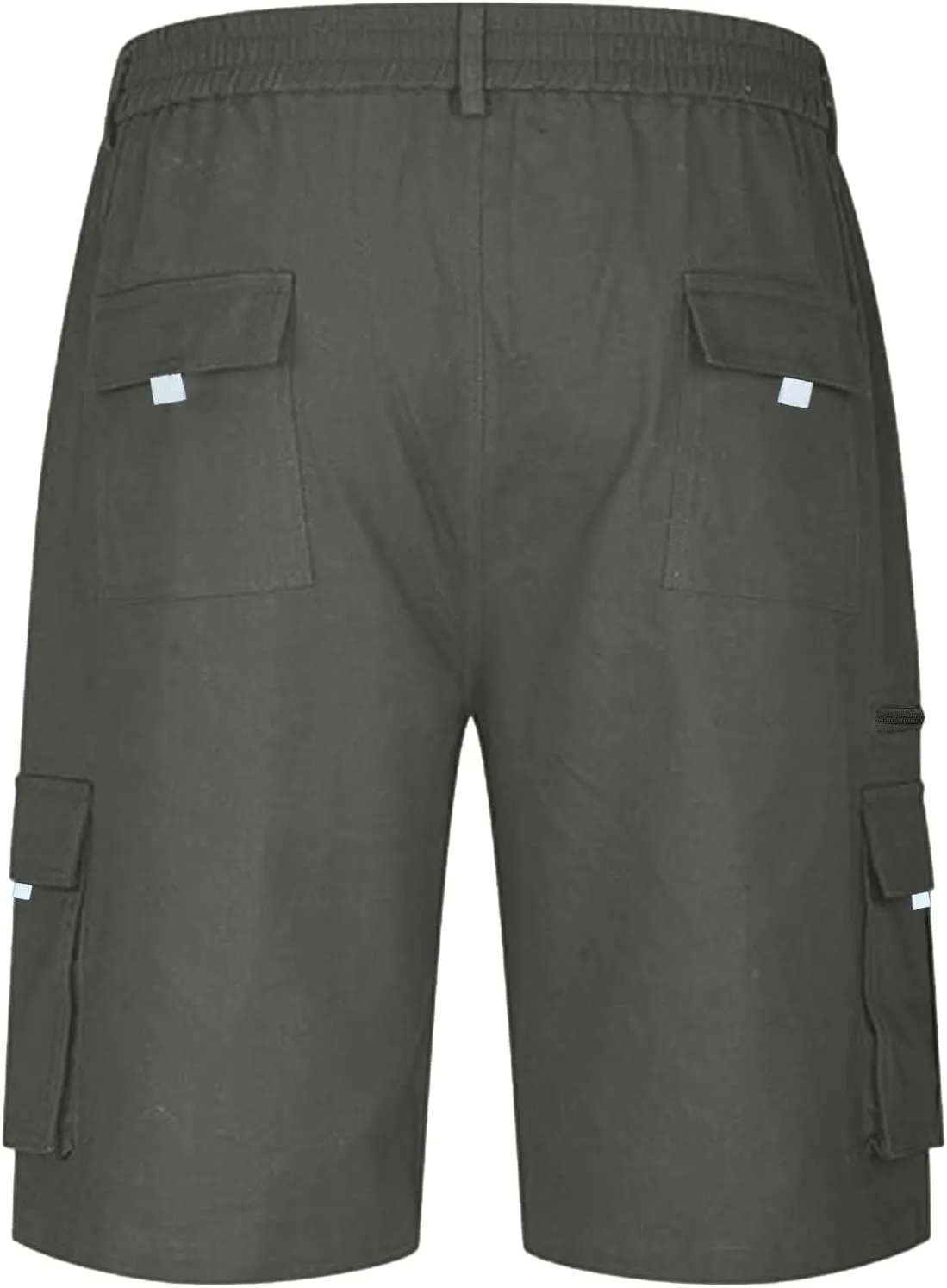 Shorts for Men Summer Beach Vacation Shorts Elastic Waist Drawstring Shorts Relaxed Lightweight Hiking Shorts