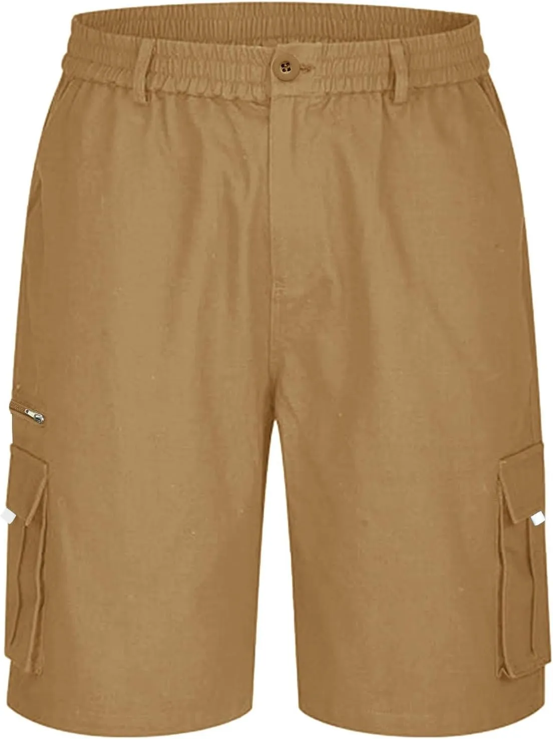 Shorts for Men Summer Beach Vacation Shorts Elastic Waist Drawstring Shorts Relaxed Lightweight Hiking Shorts