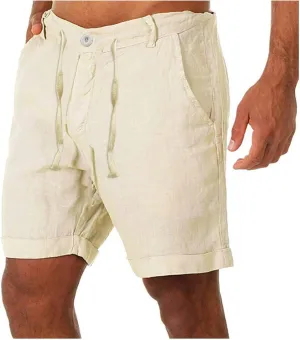 Shorts for Men,Mens Cargo Shorts Summer Trousers Sport Shorts Solid Drawstring Short Casual Pant Loose Sweat Shorts