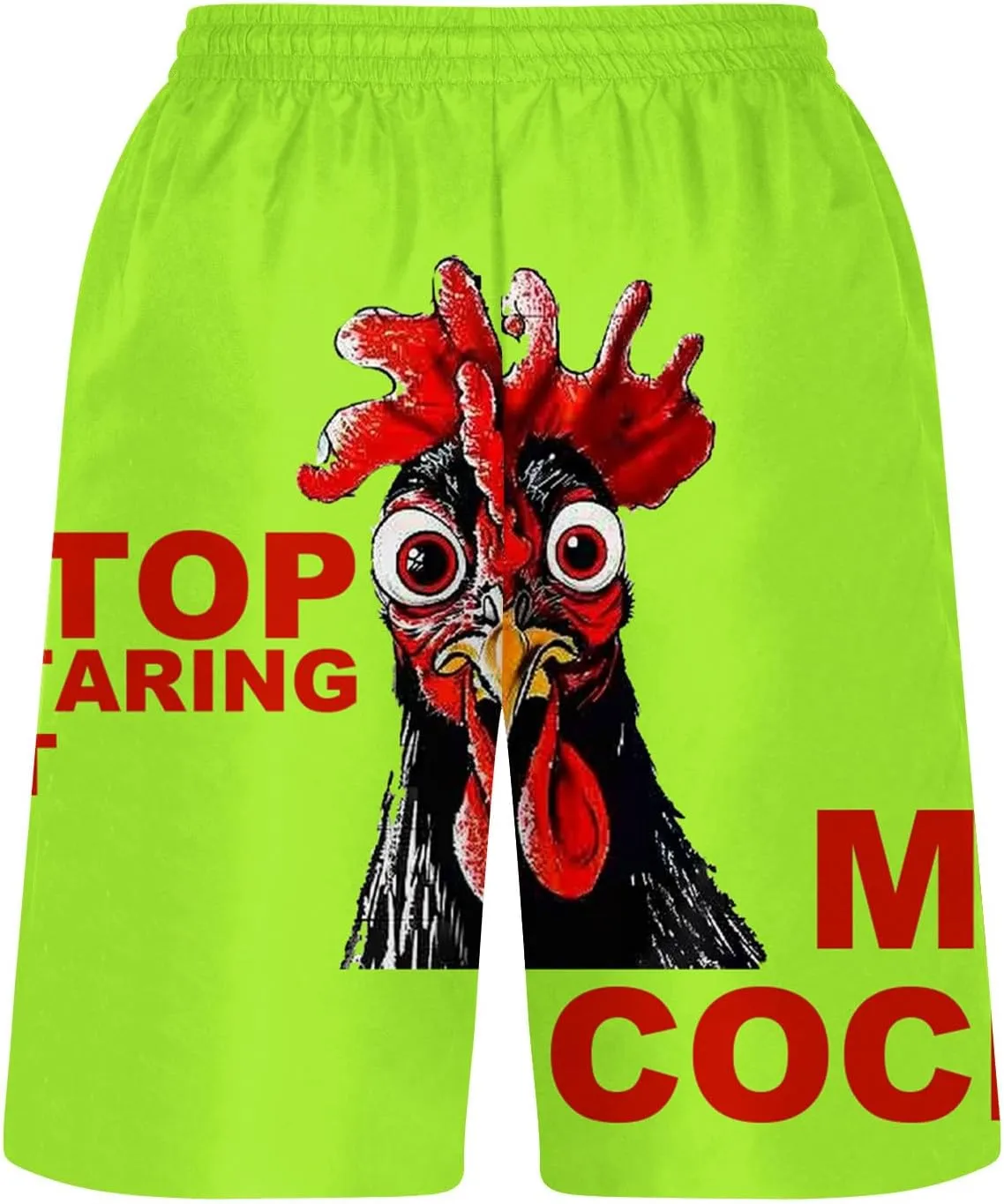 Shorts Men Funny Printed Novelty Shorts Lounge Sports Athletic Drawstring Short Pants Soft Smooth Track Shorts