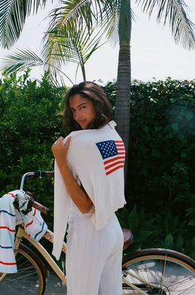 Sienna Patriot Sweater Eco Certified Fibers