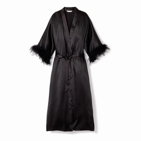 Church Proper garden party Silk/Feather Robe