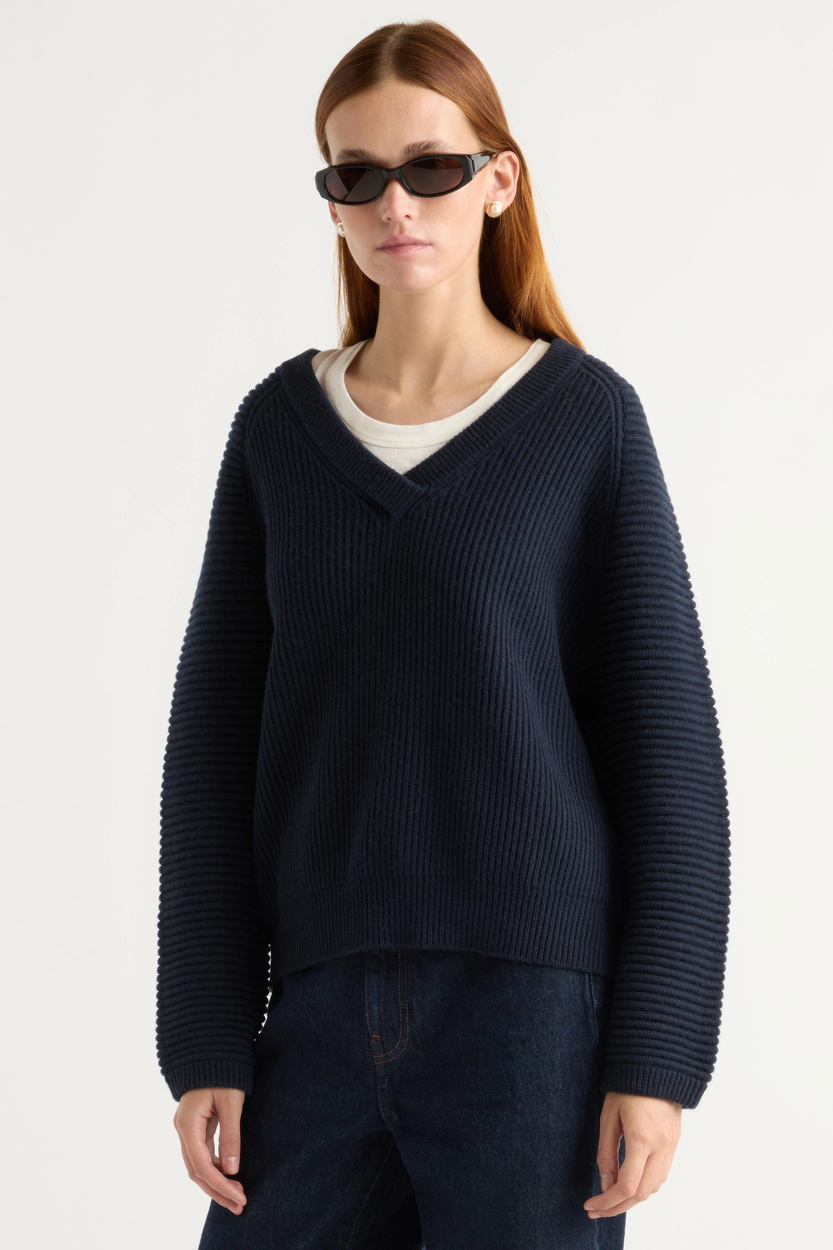 Breathable Warmth Malala Organic Cotton-Wool Ottoman Sweater