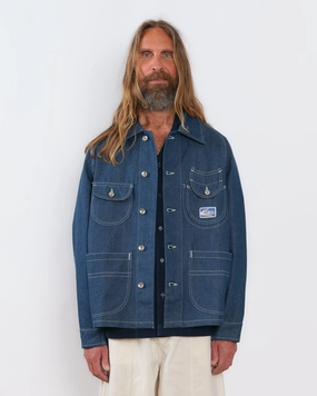 Circuit Jacket - Dark Denim Wonky-Wear Wardrobe Choice