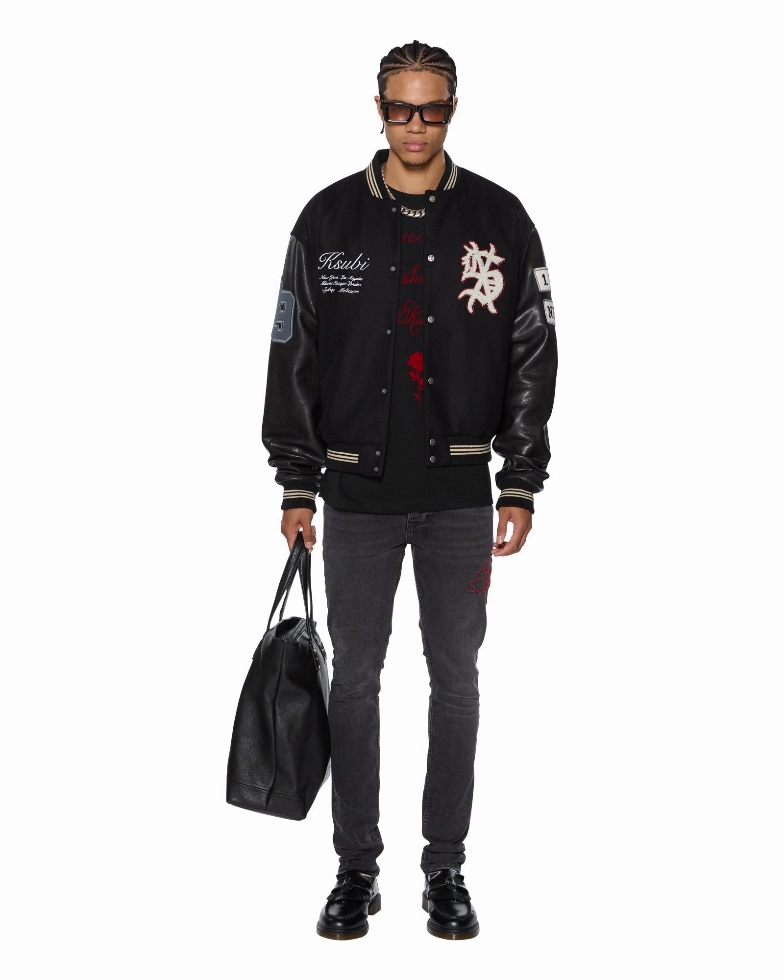 SIN AGAIN BIGGIE SS TEE JET BLACK Lightweight Shirt