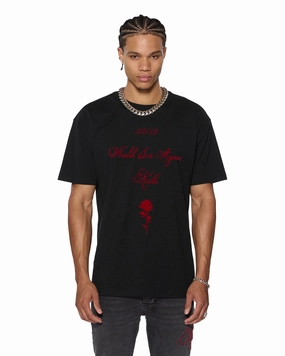 SIN AGAIN BIGGIE SS TEE JET BLACK MinimalistDesign Comfy Casual