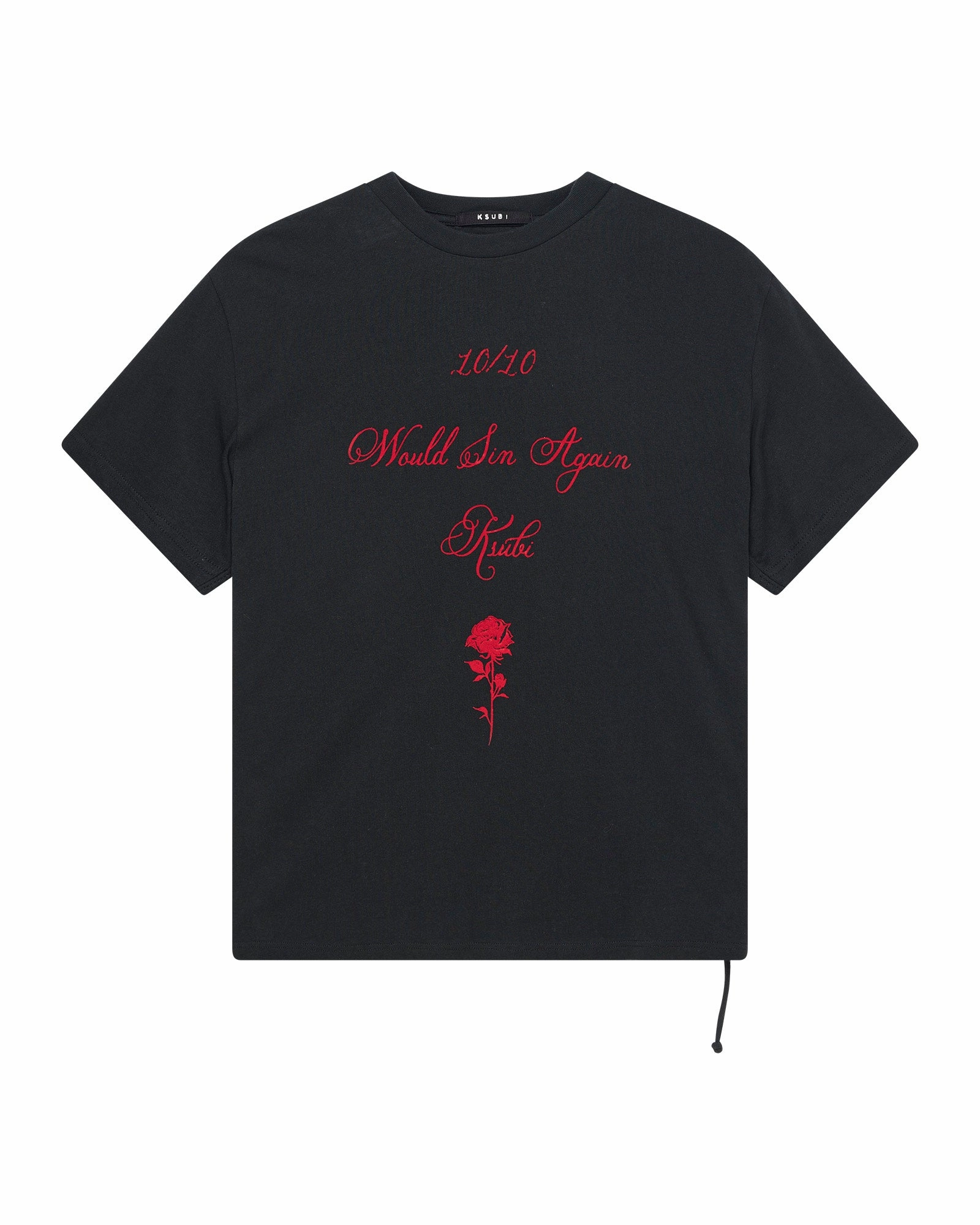 Comfortable Style SIN AGAIN BIGGIE SS TEE JET BLACK