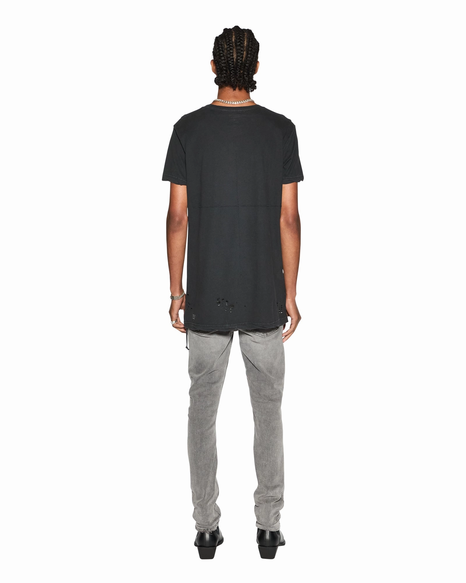 Durable Style Wool combination SIOUX SS TEE BLACK