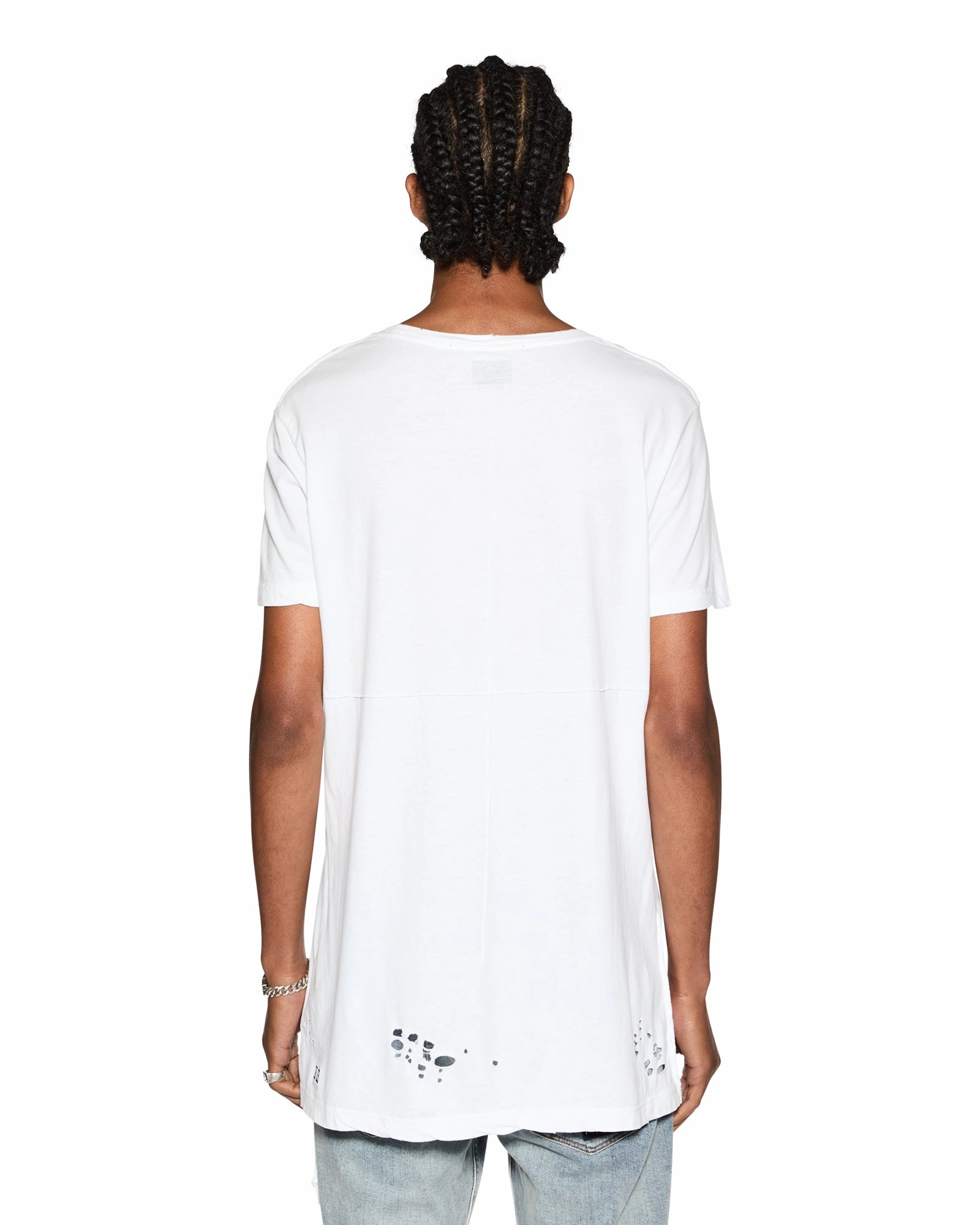 No Shrink Fabric SIOUX SS TEE WHITE