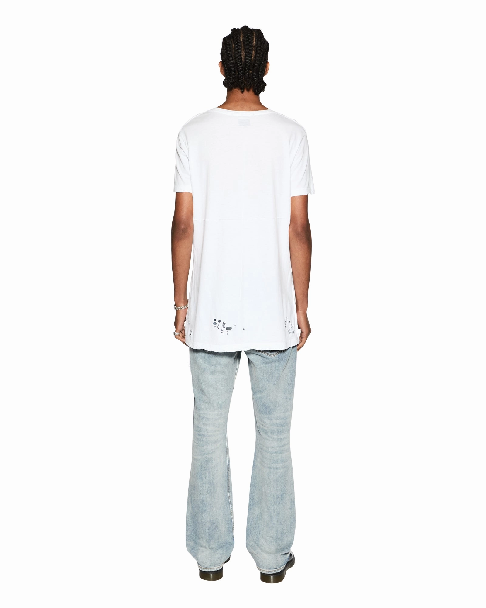 City Casual Soft Touch Texture SIOUX SS TEE WHITE