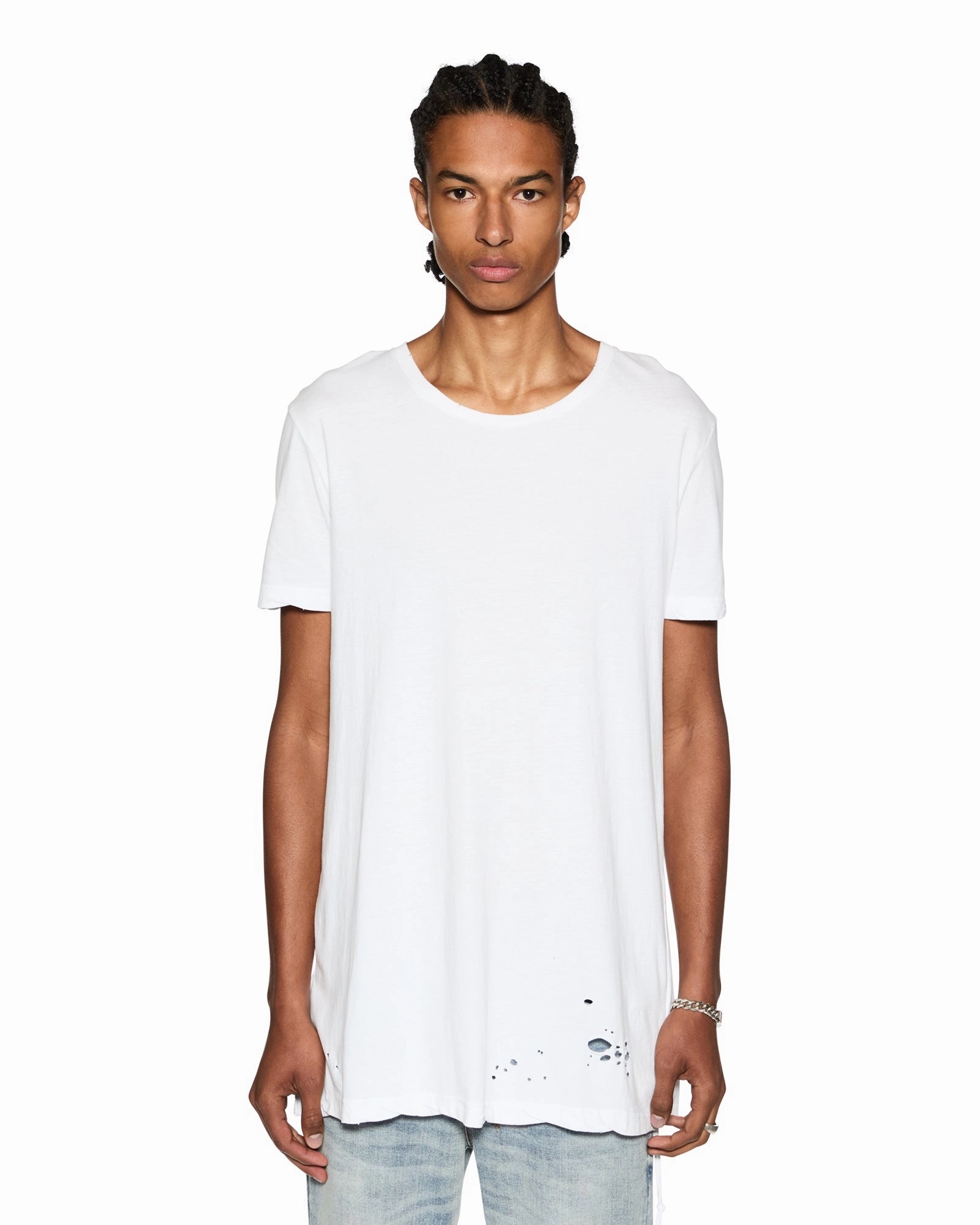 SIOUX SS TEE WHITE Simple and Cozy