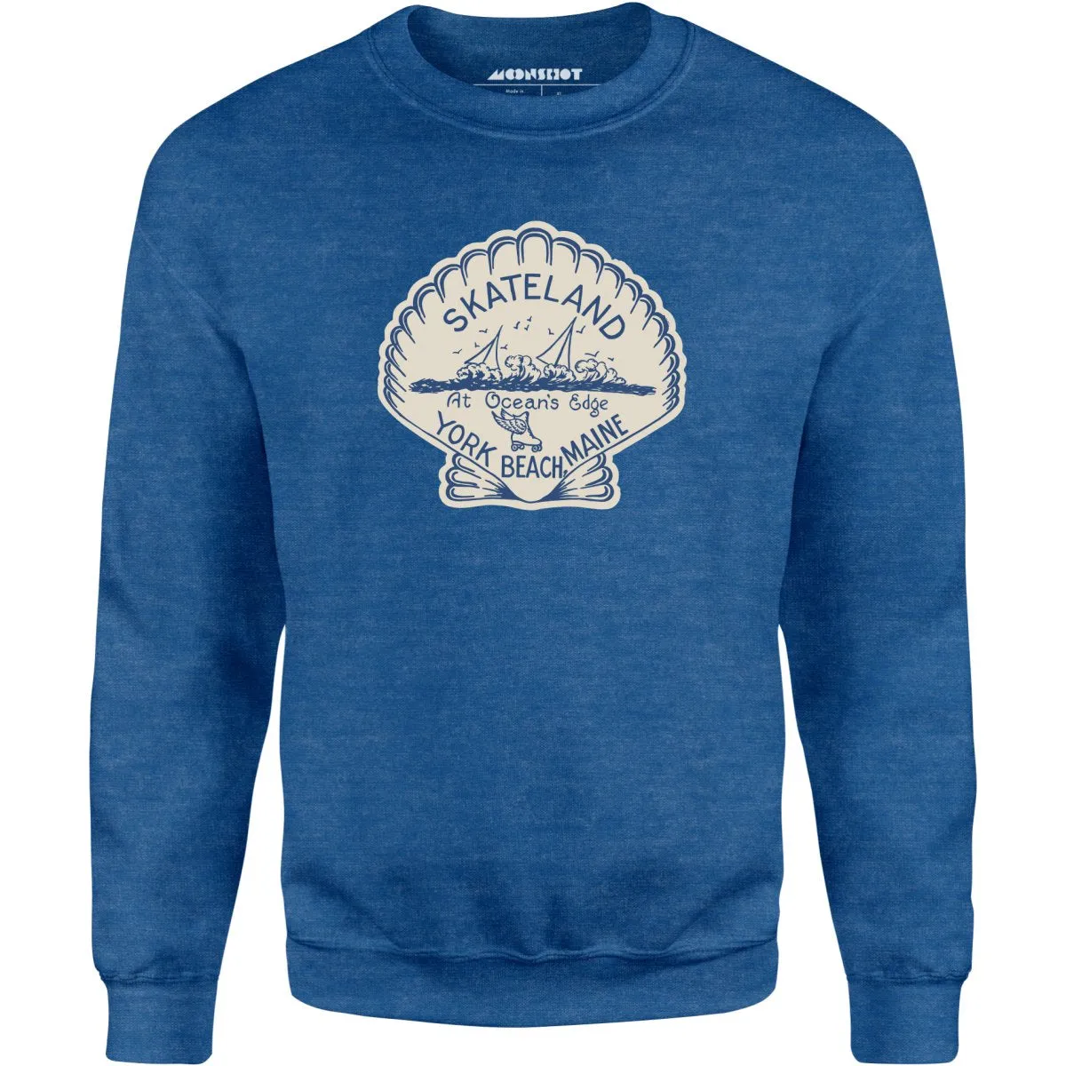 Skateland - York Beach, ME - Vintage Roller Rink - Unisex Sweatshirt