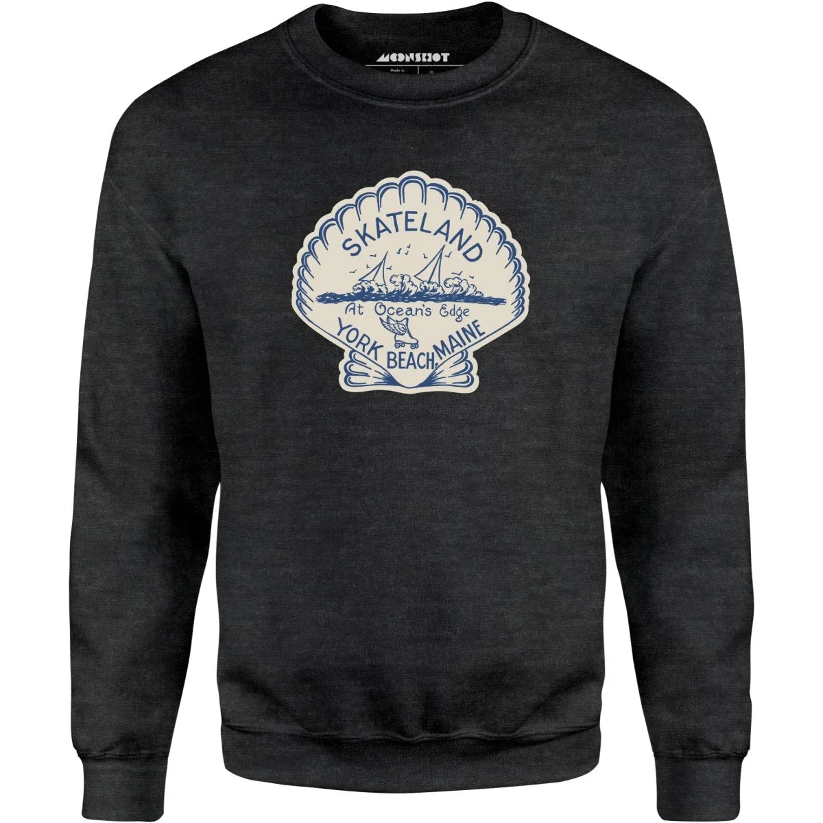 Skateland - York Beach, ME - Vintage Roller Rink - Unisex Sweatshirt