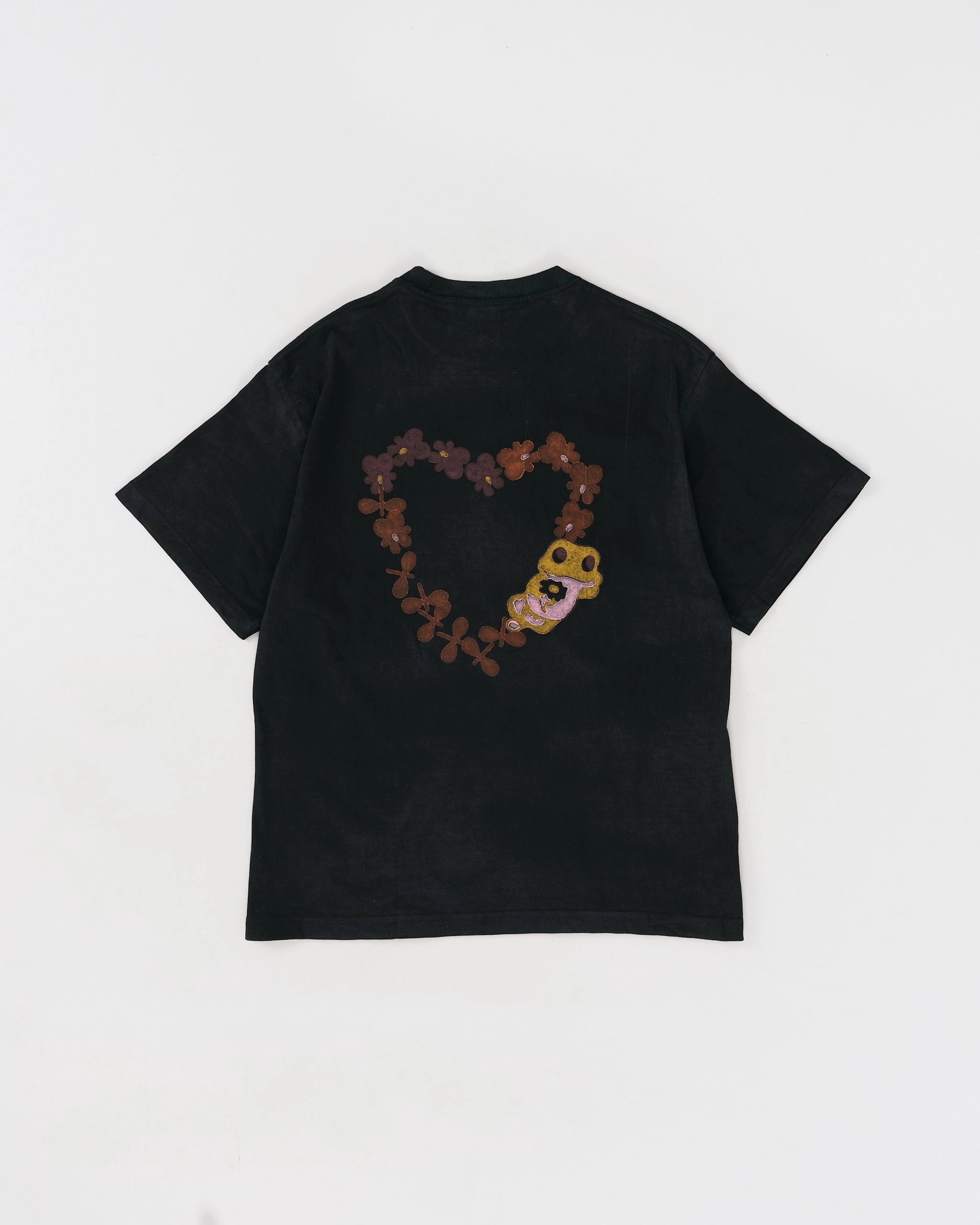 Grateful Tee SS - Black Earth Trip Heart Breathable Waist