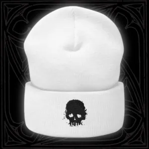 Skull Cuffed Beanie