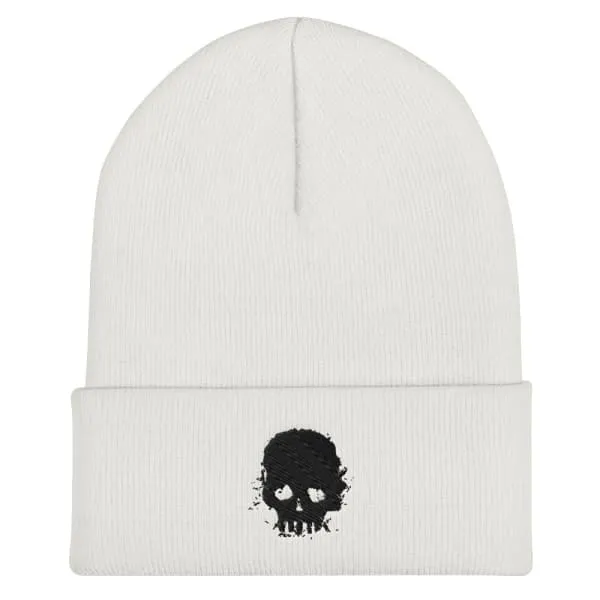 Skull Cuffed Beanie