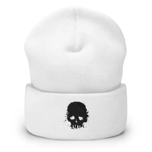 Skull Cuffed Beanie