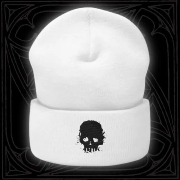 Skull Cuffed Beanie