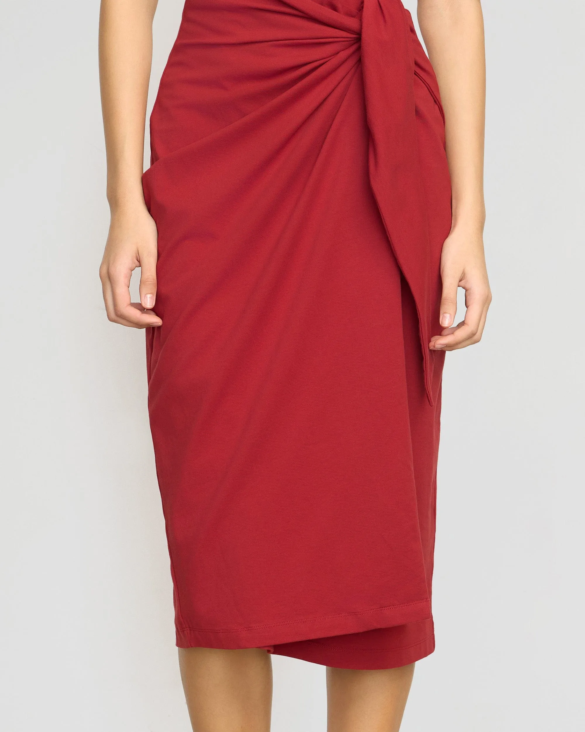 Noa Organic Cotton T-Shirt Wrap Dress Mood Flex