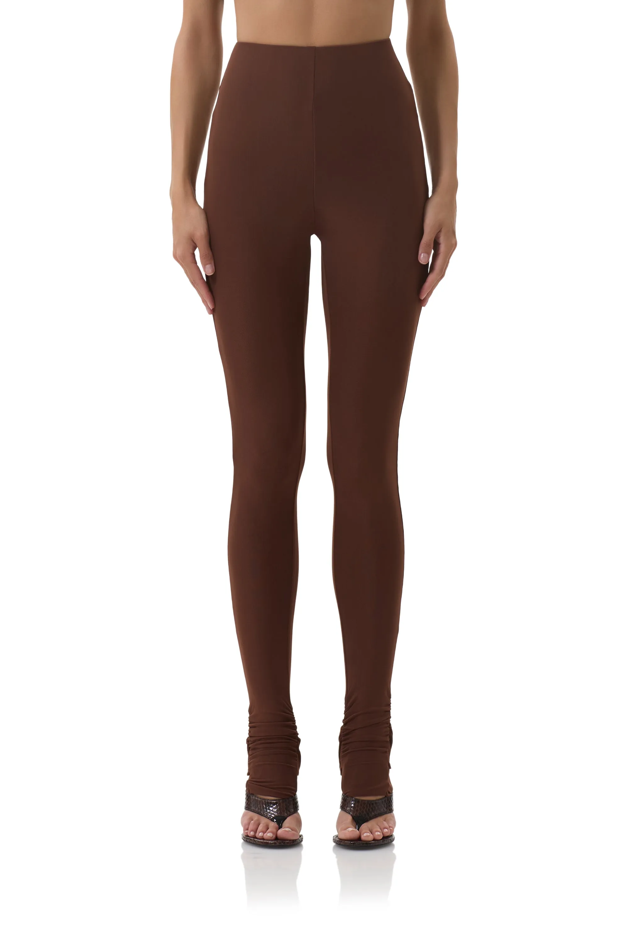 Cozy Style Sweat Resistant Antigo Legging - Cappuccino