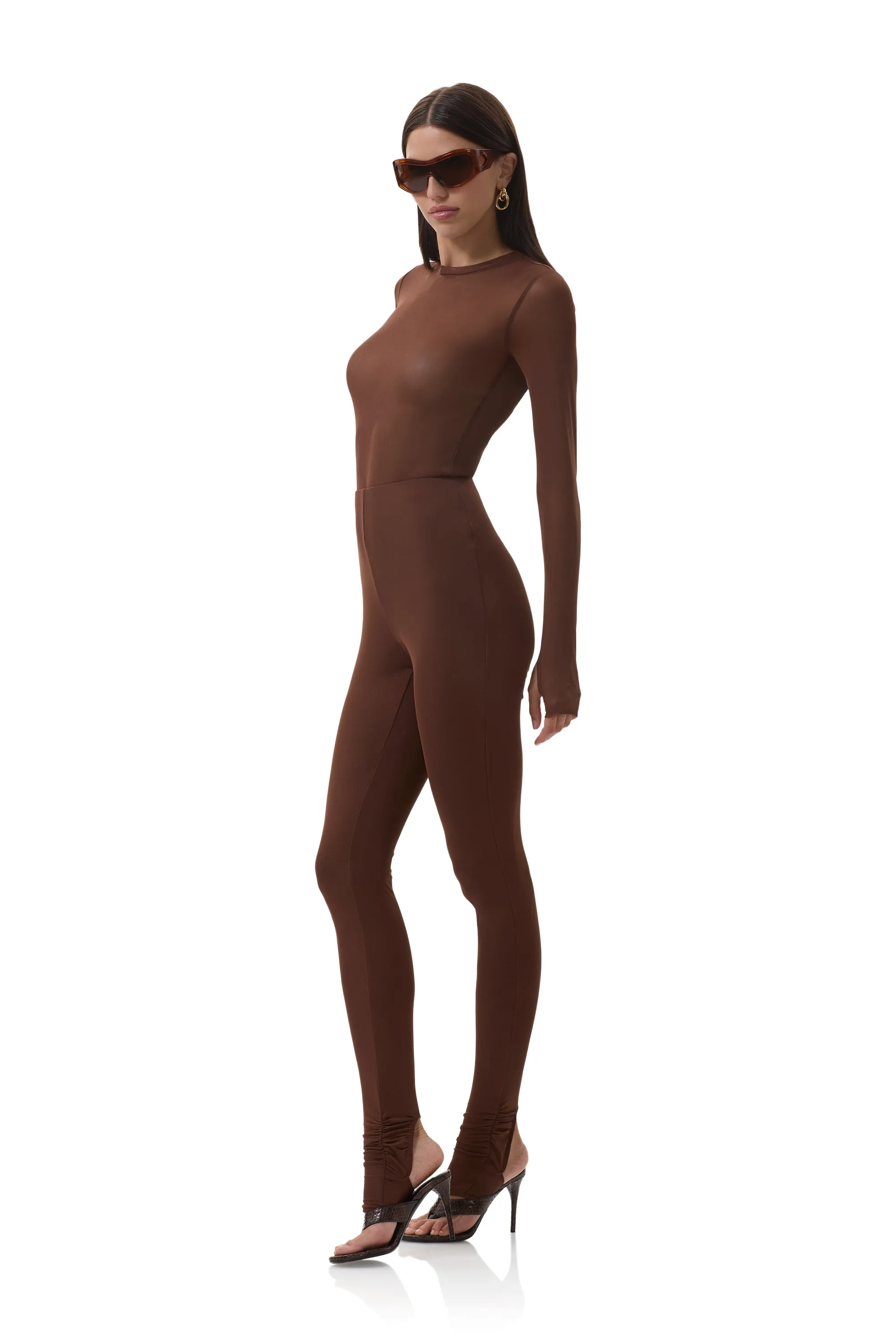 Durable Weave Antigo Legging - Cappuccino